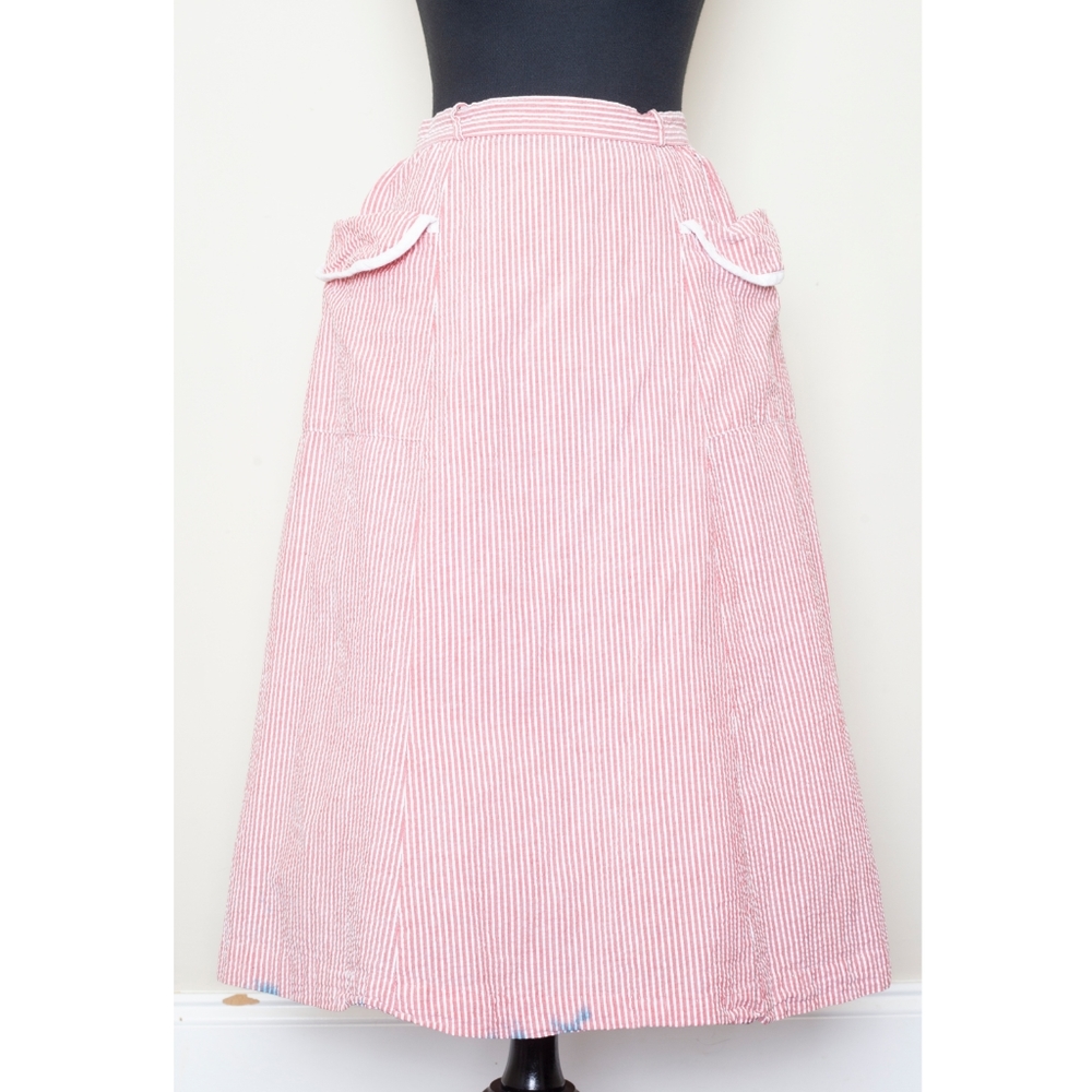 Vintage a line midi skirt
